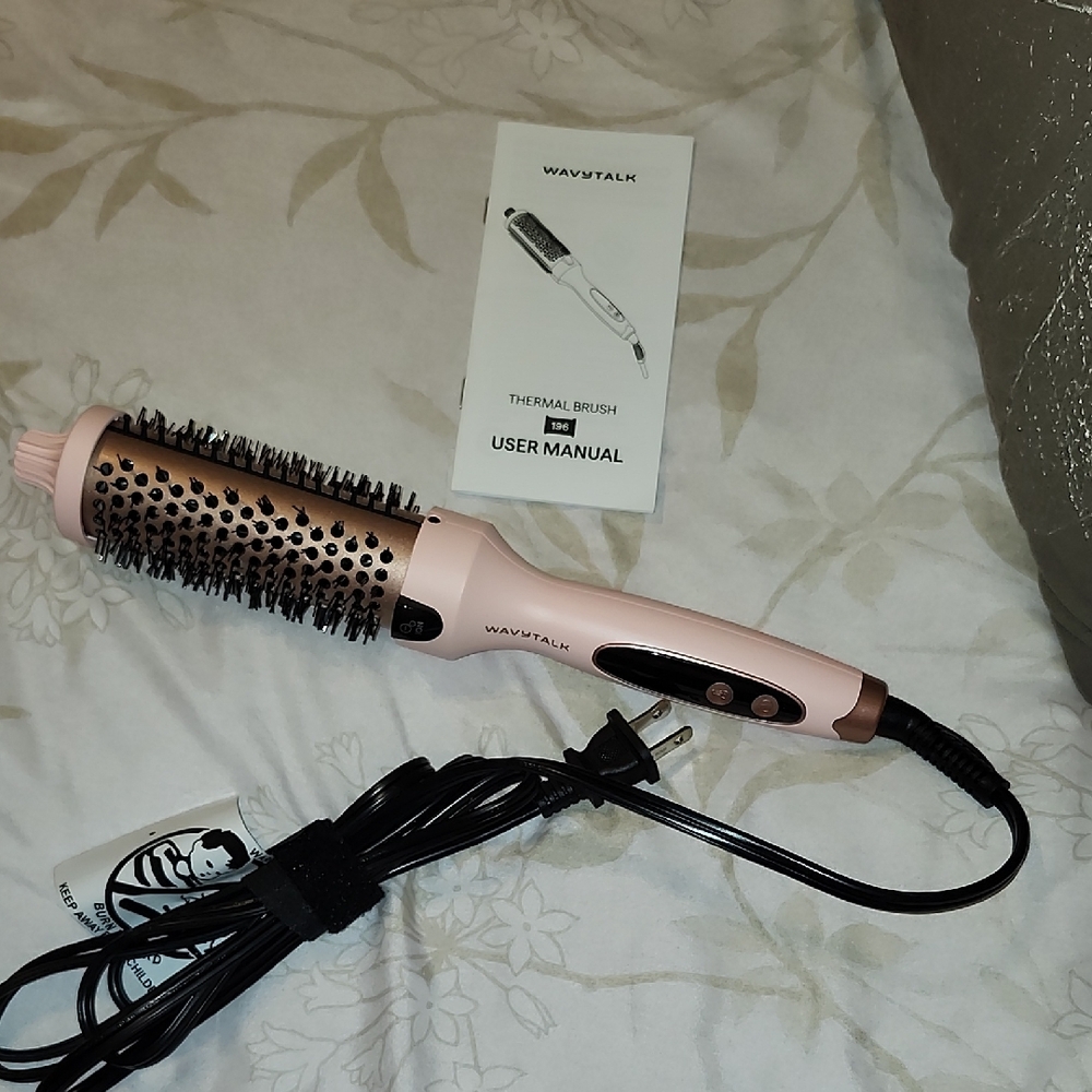 Wavytalk Pink Thermal Hair Brush